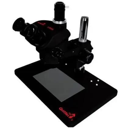 Microscópio Trinocular 37050 Plus Griffin Preto Base Grande 127/220V