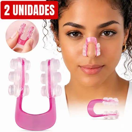 Modelador Nasal Nose Up Silicone Afinador De Nariz Clipe Estético Facial Massageador Nariz Ajustável