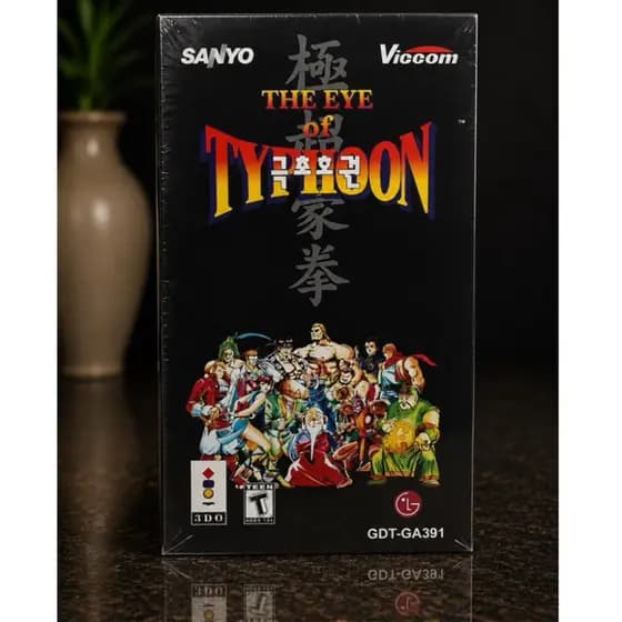 The Eye of Typhoon – Panasonic 3DO | Long Box Edição Colecionador