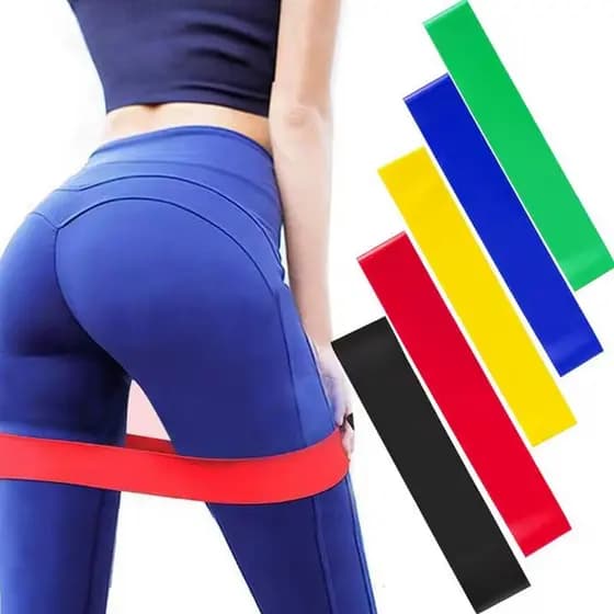 Faixa Elástica Unidade de Resistência Para yoga Pilates Treino Academia Mini Band