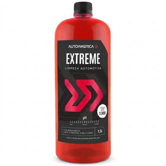 Extreme Limpeza Automotiva 1,5L Autoamerica – Limpeza Pesada com Máxima Eficiência - Shampoo Automotivo - Ducha Carro