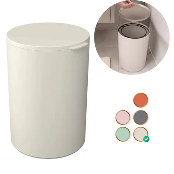 Lixeira Banheiro 5 Litros brinox Casa Cozinha Lavabo Luxo Escritório Barato Promoção