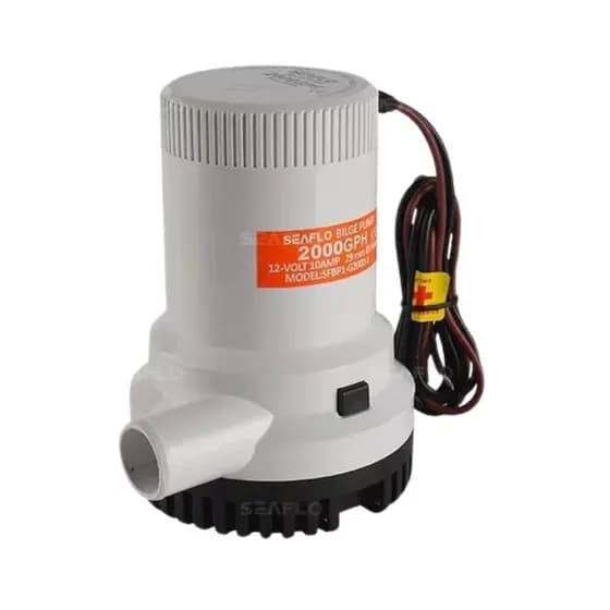 Bomba De Porao Seaflo 12v 2000 Gph 7,400 Lph P/ Barcos Lanchas