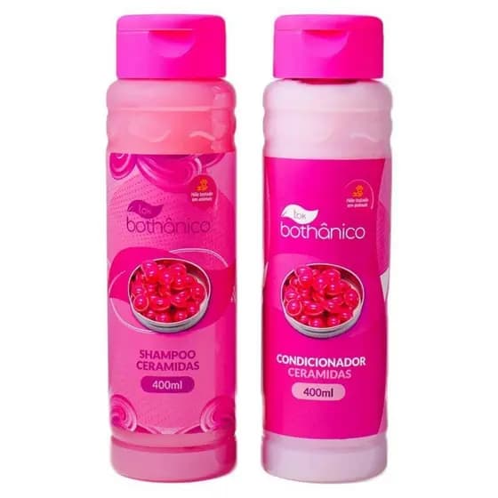 Tok Bothânico Shampoo + Condicionador embalagem econômica 400ml cada