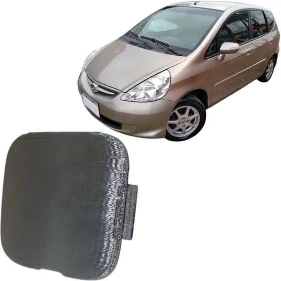 Moldura Tampa Reboque Dianteiro Honda Fit 2003 2004 Até 2008