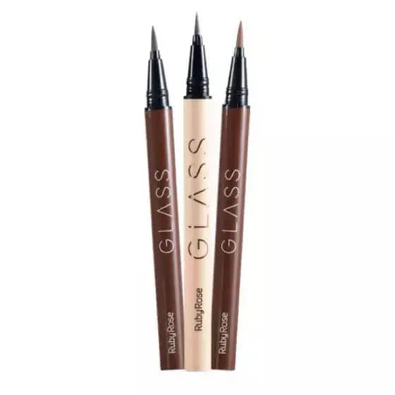 Caneta Delineadora para Olhos Linha Glass Ruby Rose Cores