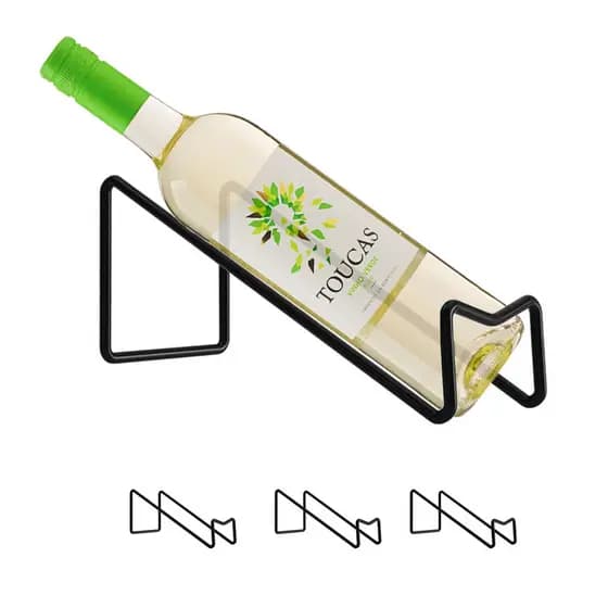 3un Suporte garrafas vinhos champanhe porta adega