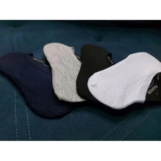 Kit com 3 meias invisível sapatilha unissex