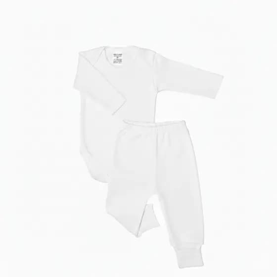 Conjunto body e mijão bebê algodão
