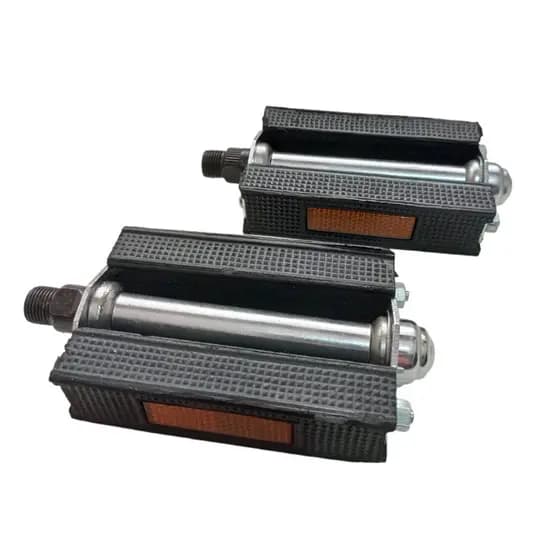 Pedal Bicicleta Alvorada Ingles Com Refletor Retro Antiga