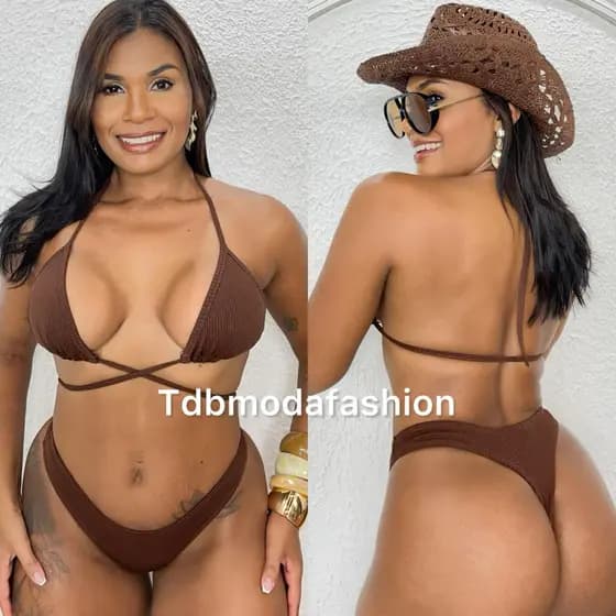 biquíni conjunto fio dental blogueira