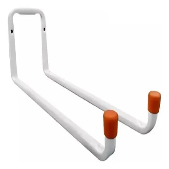 Suporte Gancho De Parede Aço 30cm Até 10kg Multiuso Para Pendurar Bicicleta Escada Mangueira Promoção