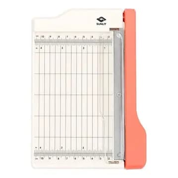 Mini Guilhotina Manual Para Papel E Foto 15cm