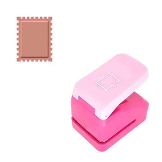 Furador Scrapbook Gigante Para Papel Colcha de Retalhos Selo com Relevo 2,9cm x 2,5cm