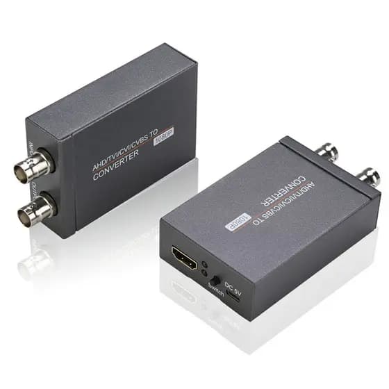 NK-T8 AHD/TVI/CVI/CVBS Para Adaptador Conversor HDMI De Vídeo Full HD 4K Converter Anel De Cinto