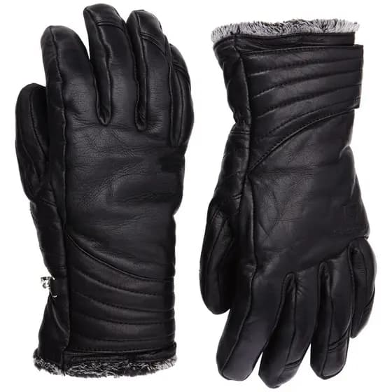 Luva Moto Motoqueiro Frio Intenso De Inverno Forrada Legítimo Impermeável Motocross Couro Sintético Kit Proteção