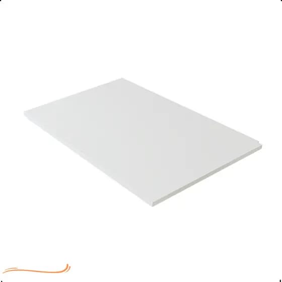 1 Prateleira Branca 50X40 Tampo Tabua Mdf Organizadora Decoração Cozinha Quarto Banheiro Sala