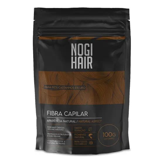 Maquiagem Capilar cabelo Queratina Pó Calvície Refil 100g falhas fino homens preenchimento instantânea alopecia barbeari