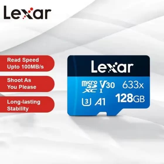 Lexar cartão micro sd original 256gb 128gb 64gb 32gb cartão de memória até 100 mb/s ler a2/a1 cartão microsdhc 4k
