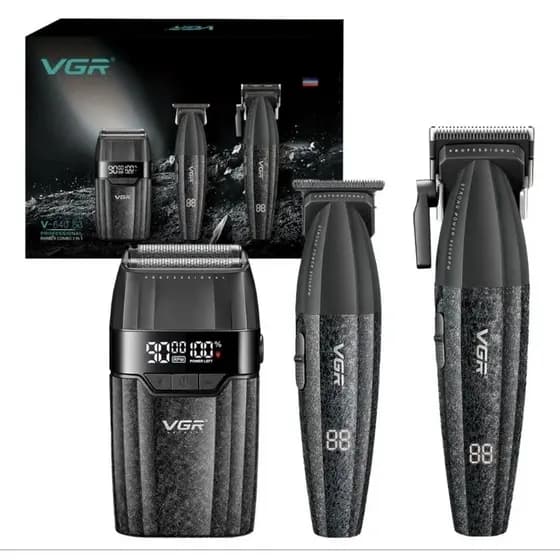 Combo VGR V640 S3 Corte + Acabamento + Shaver