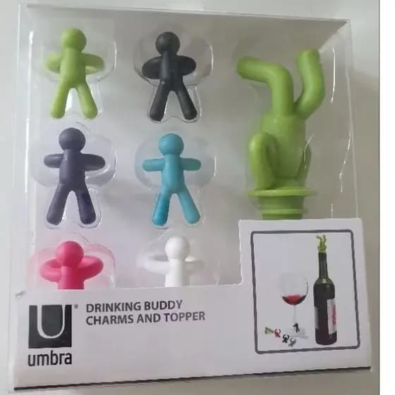 kit para vinho 7 pecas buddy.