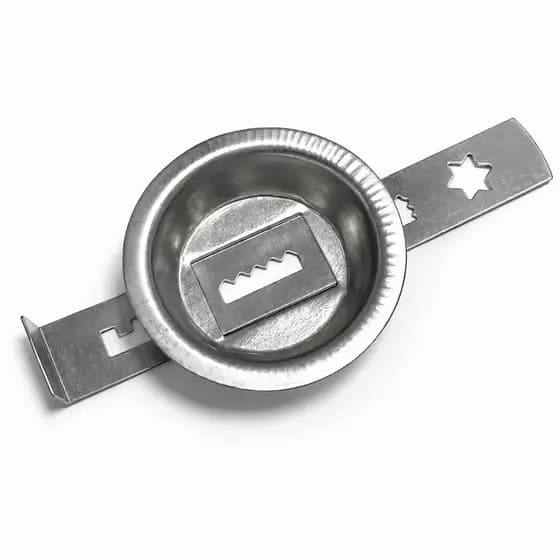 Modelador de biscoito bolacha Nº 5 para moedores de carne elétrico e manual forma flandres