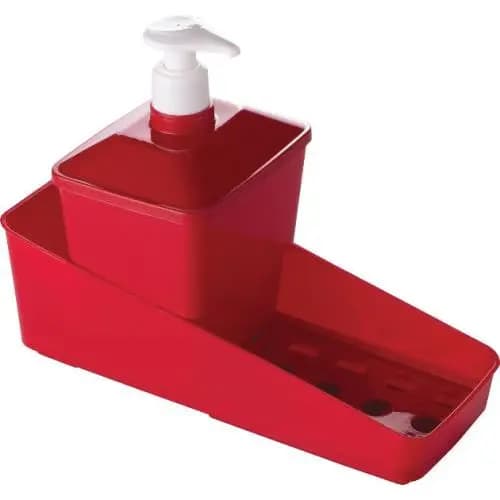 Porta Detergente Completo Vermelho 600 Ml