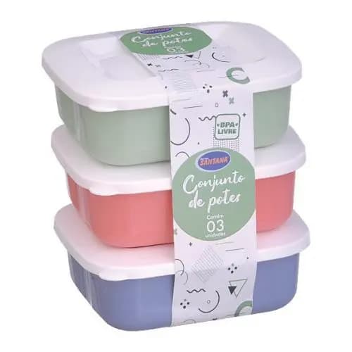 CONJ C/ 03 POTES 335 ML