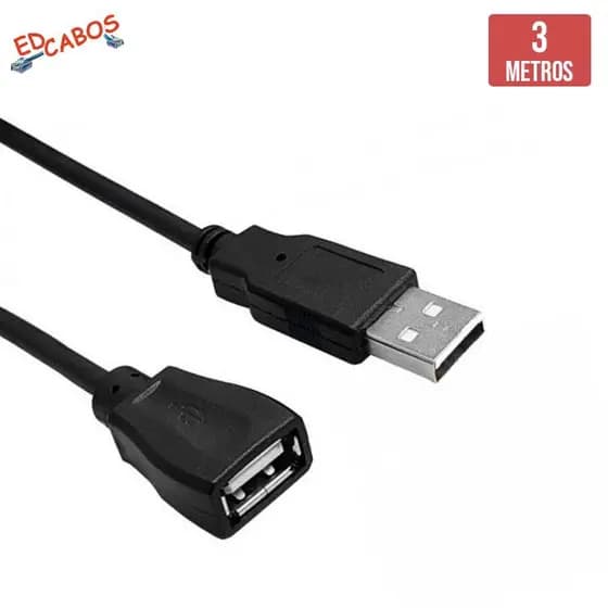 Extensão USB 3 Metros 2.0