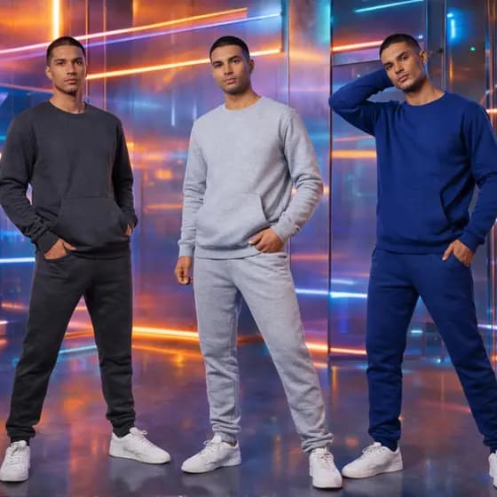 Conjunto Moletom Masculino Flanelado Peluciado Blusa e Calça de Frio Garra Sport Wear