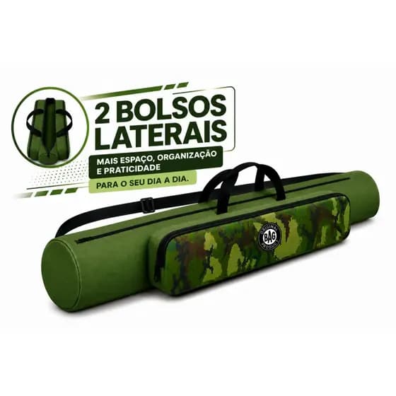 Bolsa para vara de Pesca com opção de Cores e Tamanhos