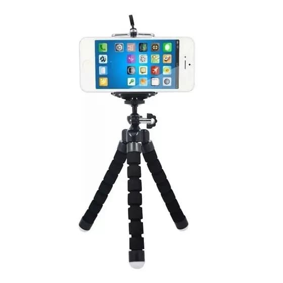 Tripé articulado Suporte para Celular e Camera 18 cm