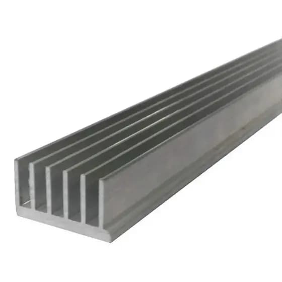 kit 2 Dissipador Aluminio Largura 4,5cm x c/ 27cm Comprimento