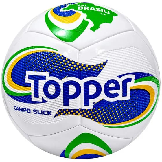 Bola Campo Topper Vai Brasil Oficial Serie Copa 2026