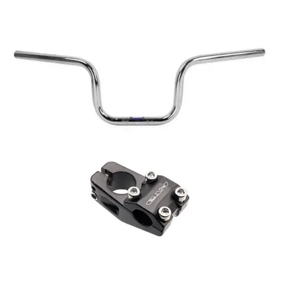 Kit Guidão Bike Tipo Moto com Mesinha Suporte Guidão Bike