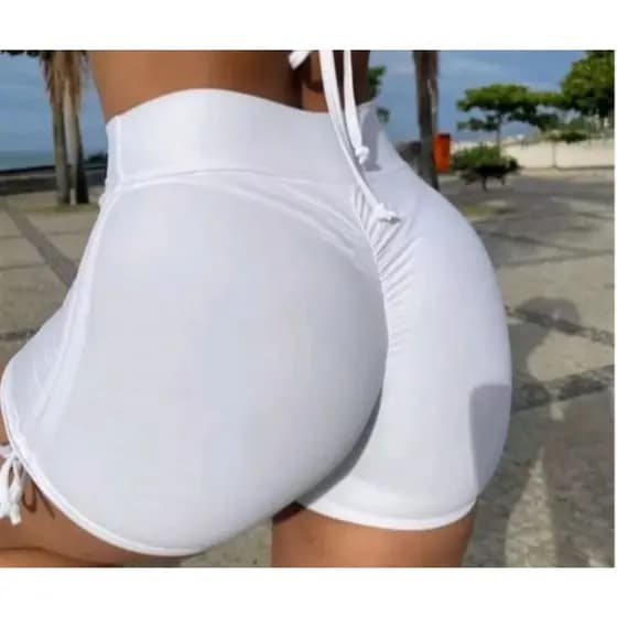 Shorts Empina Bumbum Academia Fitness Praia Cordinha na Lateral