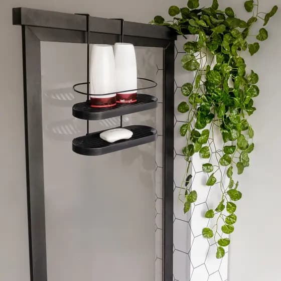 Prateleira Suporte Shampoo Box Banheiro Aramado DUPLO TOP