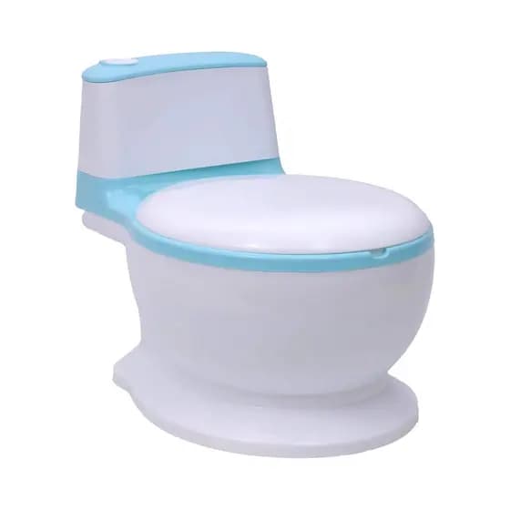 Troninho Infantil Azul com Som para Desfralde Reservatório Removível Zippy Toys