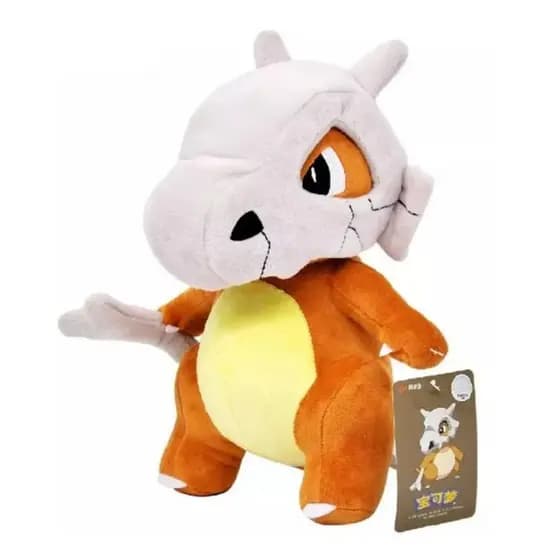 Pelúcia Cubone Pokémon – 15cm – Antialérgica, Macia e Detalhada – Presente Colecionador
