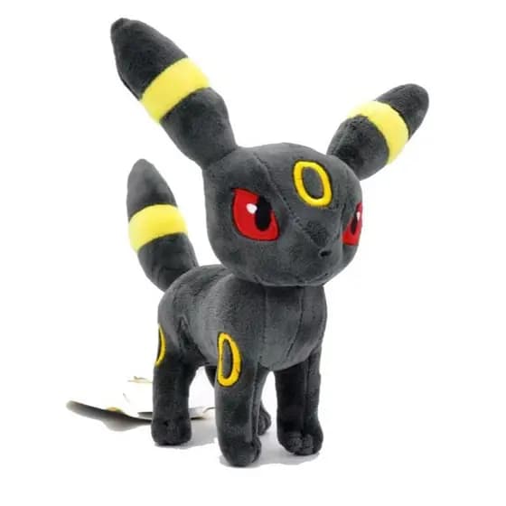 Pelúcia Umbreon – Pokémon – 20cm | Macia, Antialérgica e Colecionável | Eeveelution