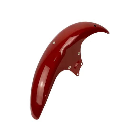 Carenagem Paralama Dianteiro CG 125 Titan Vermelho 1995 1996 1997 1998 1999 Com Pintura Envernizado