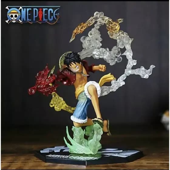 Action figure Monkey d' Luffy Coneco Colecionavel - One Piece The Grandline Men