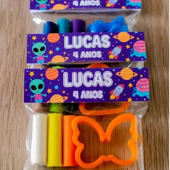 Kit Lembrancinha Infantil Personalizada – Massinha + Molde