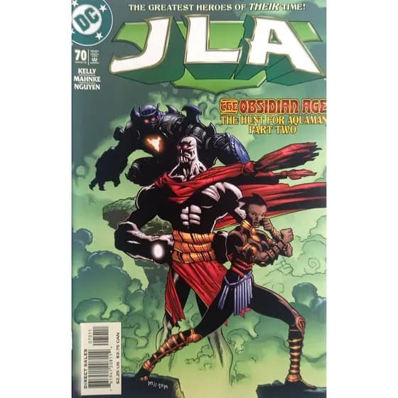 Hq DC JLA 70 - Justice League America - Importada - 2002