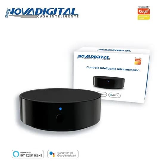 Controle Universal Remoto Infravermelho IR Smart Alexa Home NovaDigital