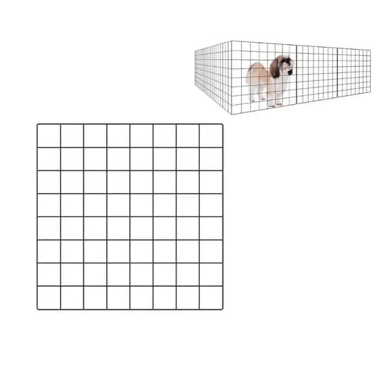 Modulo Cercado Pet Cercadinho Cachorro Tela Grade Cercadinho