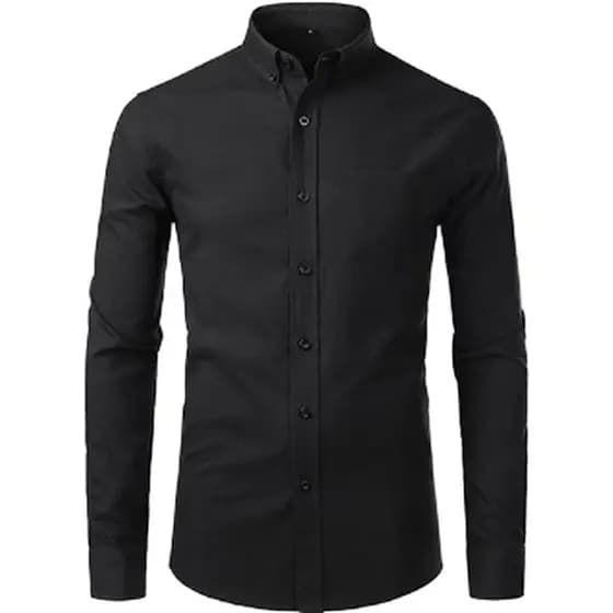 Camisa Social Manga Longa - Masculina Slim - Conforto e Estilo Diário