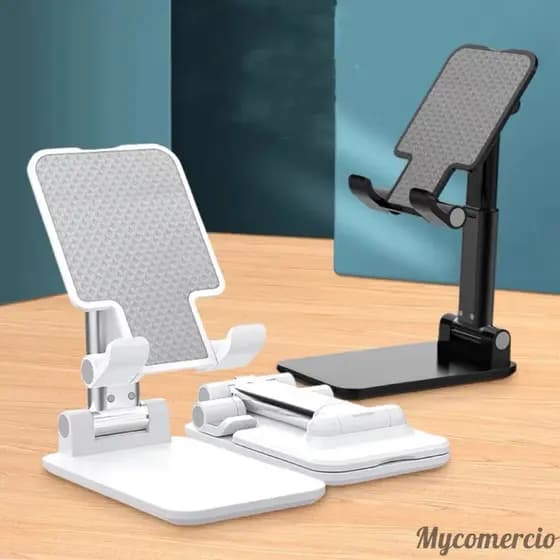 PROMOÇÃO!Atualizar!Suporte Para Celular e Tablet Dobrável Portátil Ajustável Apoio Mesa