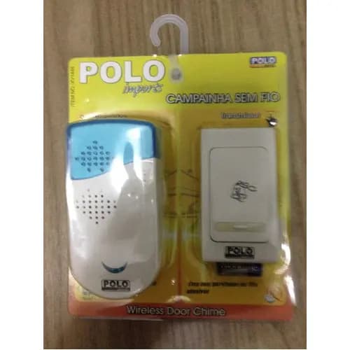 Campainha Sem Fio 100 Metros 32 Melodias A Pilha