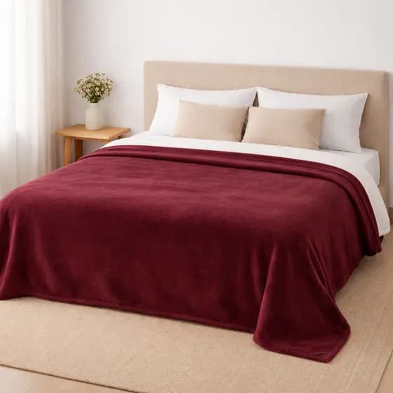 Cobertor Manta Fleece Queen 2,60m x 2,40m Soft Quentinha Macia Várias Cores